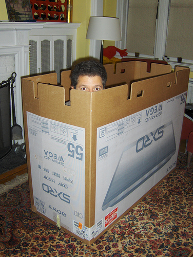 I’m the man in the box…