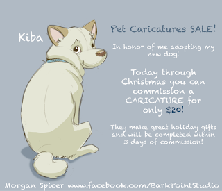 RECOMMENDED: Pet Caricatures For The Holidays