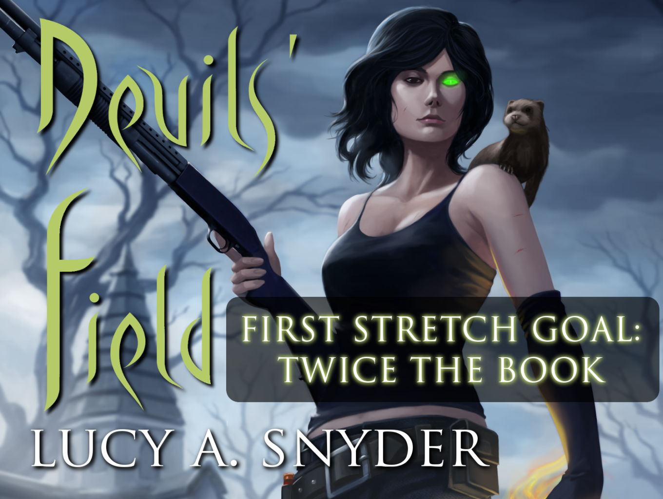 Double-Barrelled Jessie Shimmer (The First Stretch Goal For the Kickstarter For Lucy A. Snyder’s Next Book)