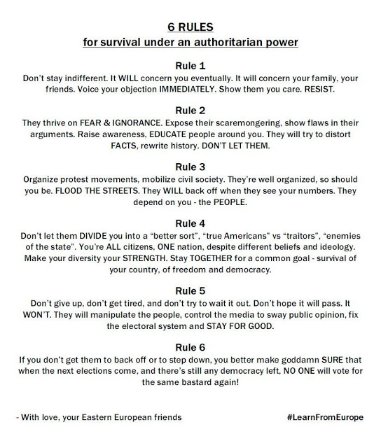 Six Rules For Survival Under An Authoritarian Power (Text Transcript)