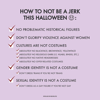 The True Lesson of Halloween (and problematic costumes)
