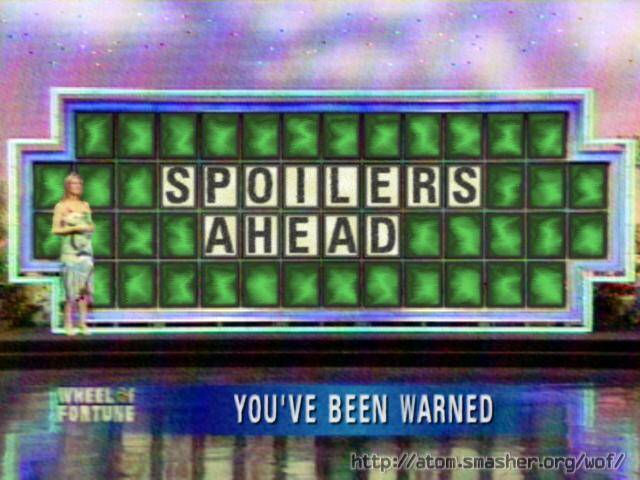 Spoilers ahead! Don't scroll down if you don't want to see them!