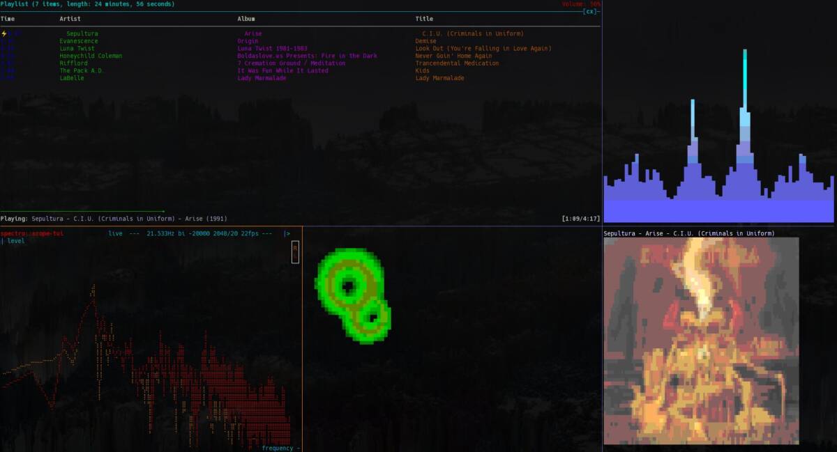 Album Art On Your Linux Terminal